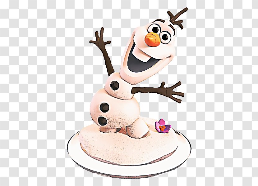 Cake Cartoon - Snowman - Fawn Deer Transparent PNG