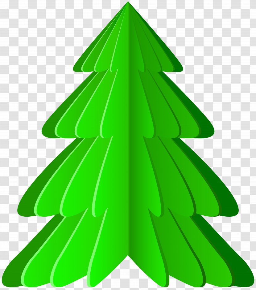 Fir Christmas Tree Ornament Spruce Clip Art - Plant Transparent PNG