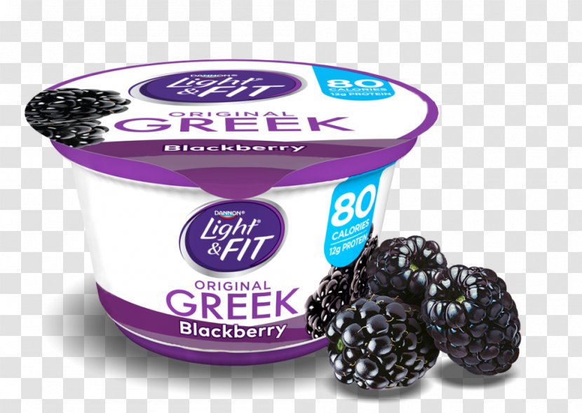 Greek Cuisine Yogurt Ice Cream Tzatziki - Dairy Product - Blackberry Fruit Transparent PNG