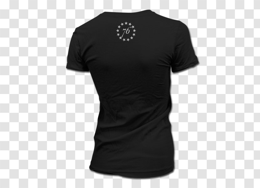 T-shirt Hoodie Crew Neck Top Clothing - Shirt - Betsy Ross Transparent PNG