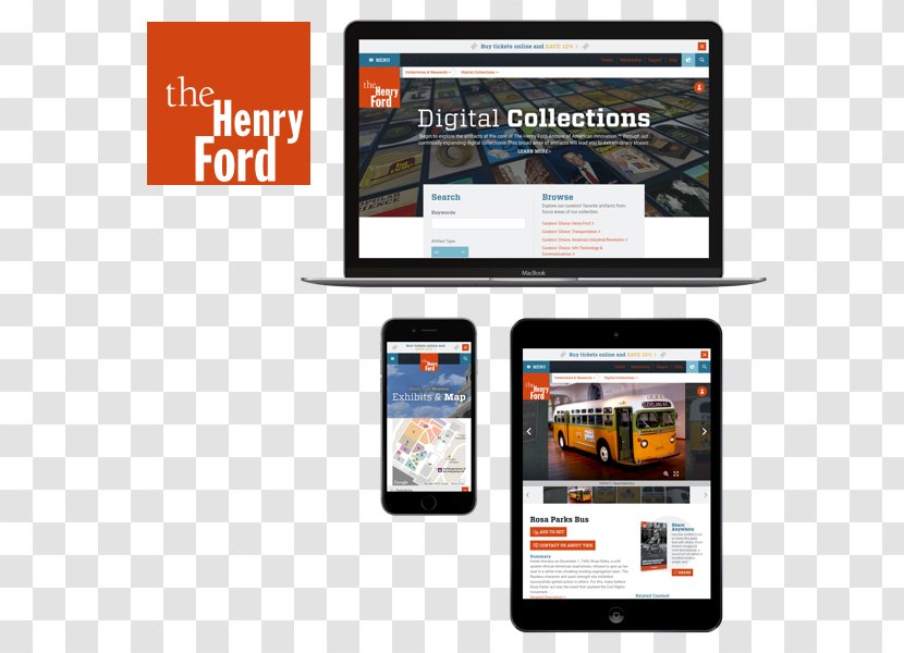 The Henry Ford Brand Display Advertising Multimedia - Gadget Transparent PNG