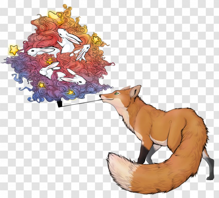 .by Character Relaxing For Me Dog Animal - Fox - Illustrations Imagination Transparent PNG