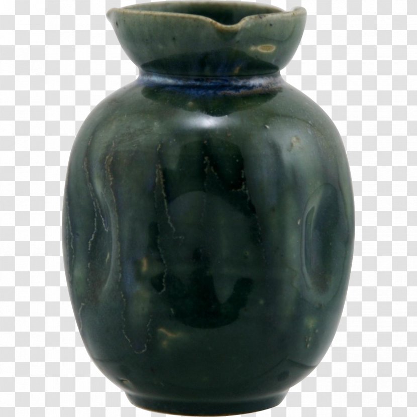 Vase Pottery Urn Art Blue - Ceramic Glaze Transparent PNG