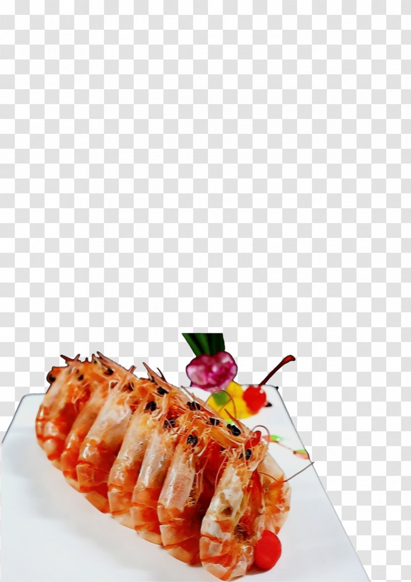 Shrimp Cartoon - Dish - Spanish Cuisine Japanese Transparent PNG