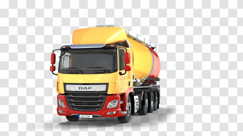 Commercial Vehicle Car Automotive Design Brand - Motor - DAF Trucks Transparent PNG