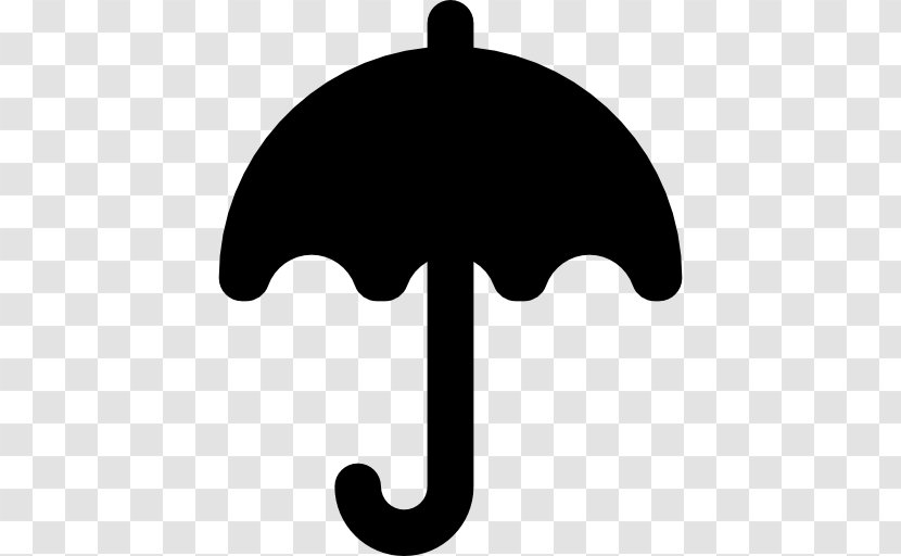 Silhouette Umbrella Clip Art - Black Transparent PNG