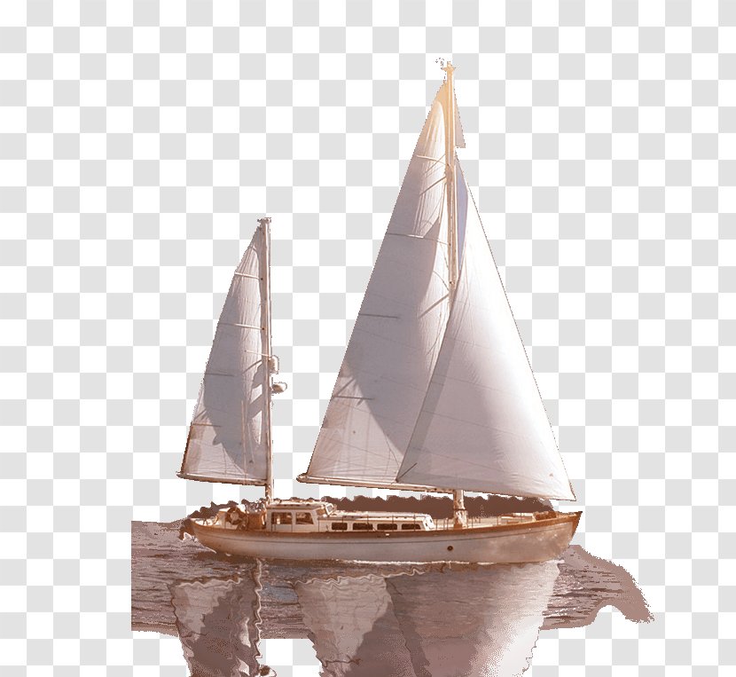 Caravel Sailing Ship Yawl Lugger - Offshore Transparent PNG