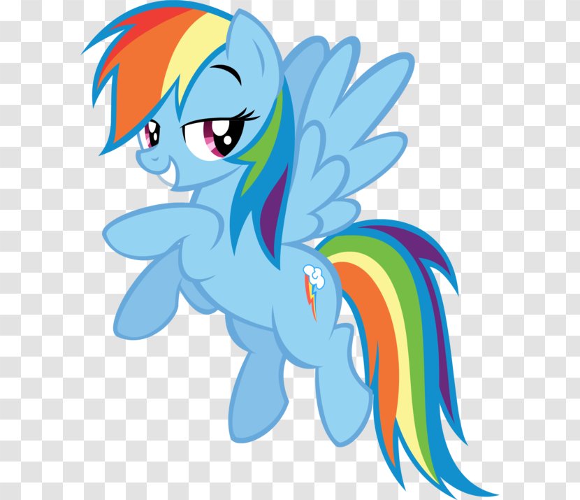 Rainbow Dash Pinkie Pie My Little Pony Twilight Sparkle - Mythical Creature Transparent PNG
