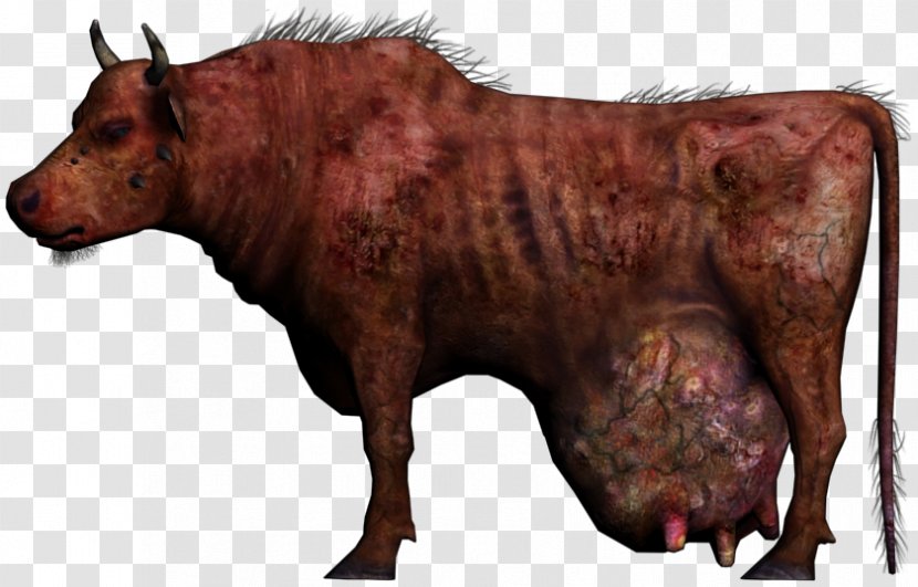 Fallout: New Vegas Fallout 4 The Pitt Elder Scrolls V: Skyrim Wasteland - Bull - Wildlife Transparent PNG