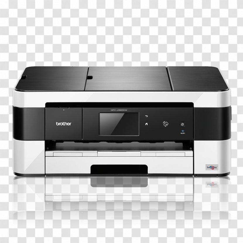 Multi-function Printer Inkjet Printing Brother Industries J4620 - Ink Cartridge - Multifunction Transparent PNG