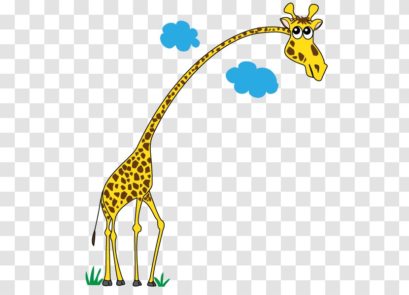 Giraffe Wildlife Terrestrial Animal Clip Art Transparent PNG