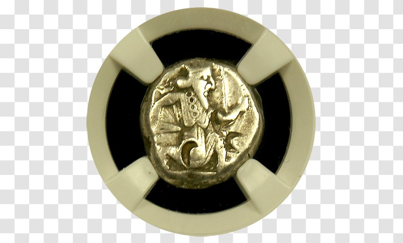 Electrum Silver Achaemenid Empire Cyzicus Coin - Gold Transparent PNG