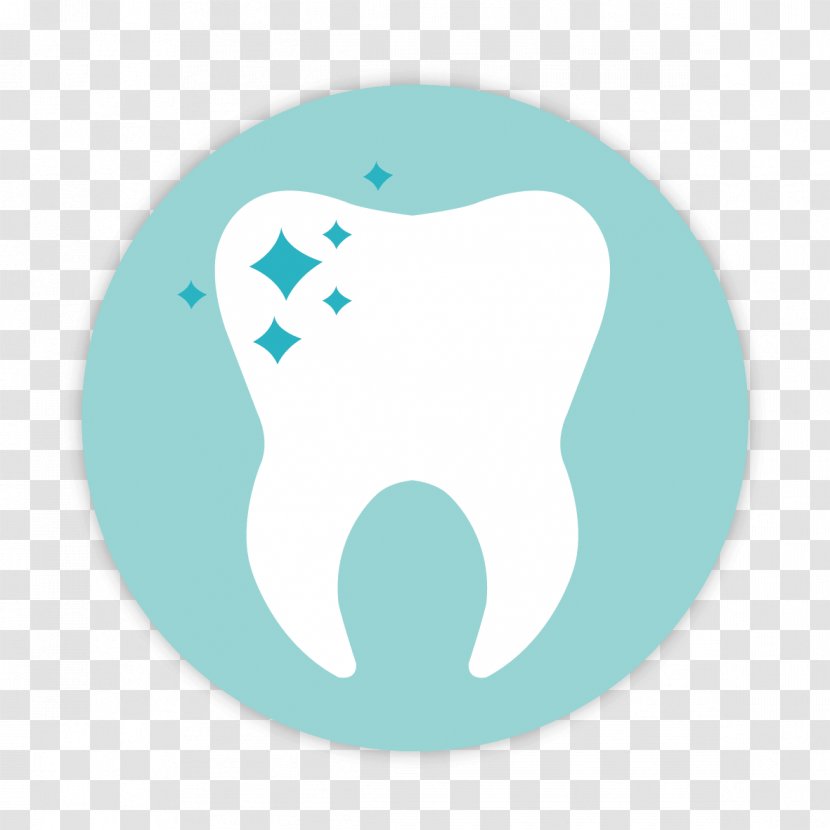 Tooth Cartoon - Blue - Symbol Azure Transparent PNG