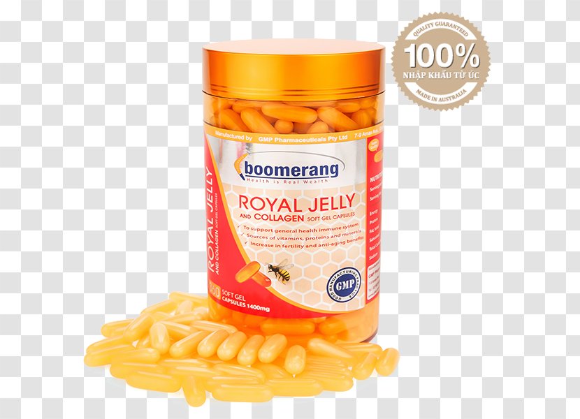 Royal Jelly Bee Vegetarian Cuisine Dietary Supplement Organic Food - Vegetarianism Transparent PNG