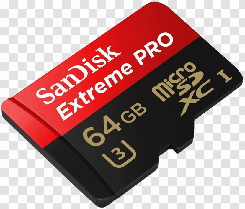 MicroSD Secure Digital Flash Memory Cards SanDisk SDXC - Computer Data Storage - Card Transparent PNG