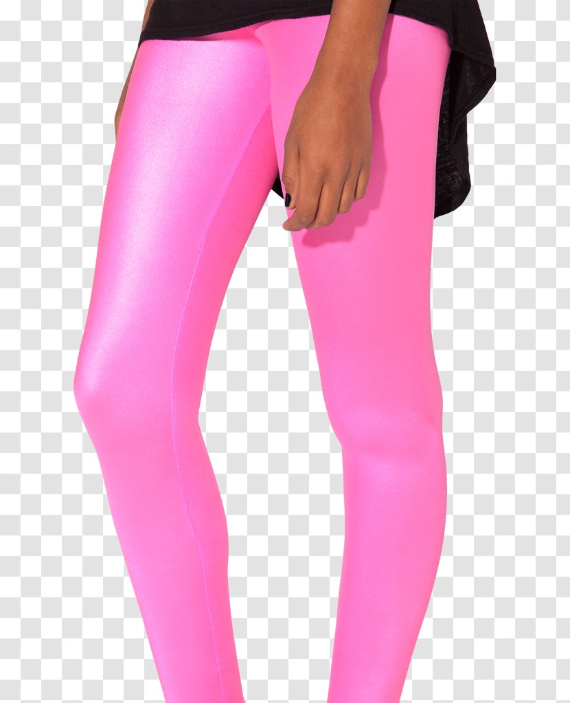 Leggings Pink Pants Tights Wetlook - Silhouette - Comics Women Transparent PNG