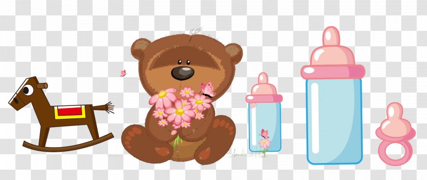 Bear Toy - Heart - Baby Products Transparent PNG