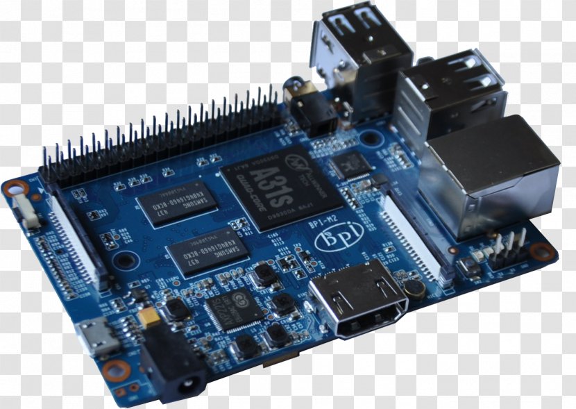 Microcontroller TV Tuner Cards & Adapters Central Processing Unit Electronics Banana Pi - Processor Transparent PNG