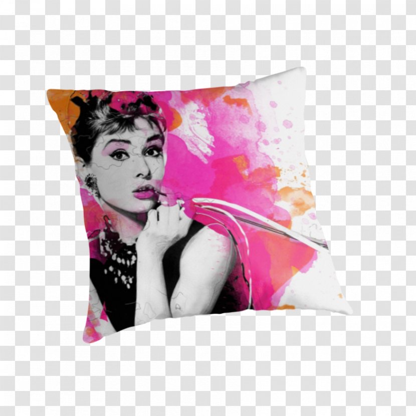 Audrey Hepburn: A Biography Throw Pillows Cushion - Pillow Transparent PNG
