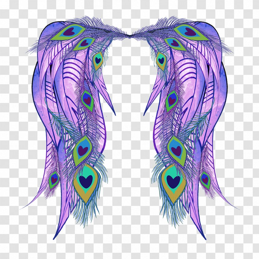 IPhone 5s 8 Plus Feather Wing SE - Mythical Creature - Peacock Transparent PNG