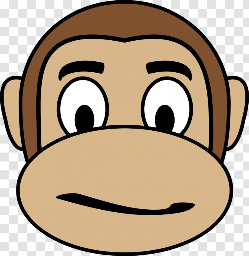 Ape Emoji Monkey Drawing Clip Art - Happiness Transparent PNG