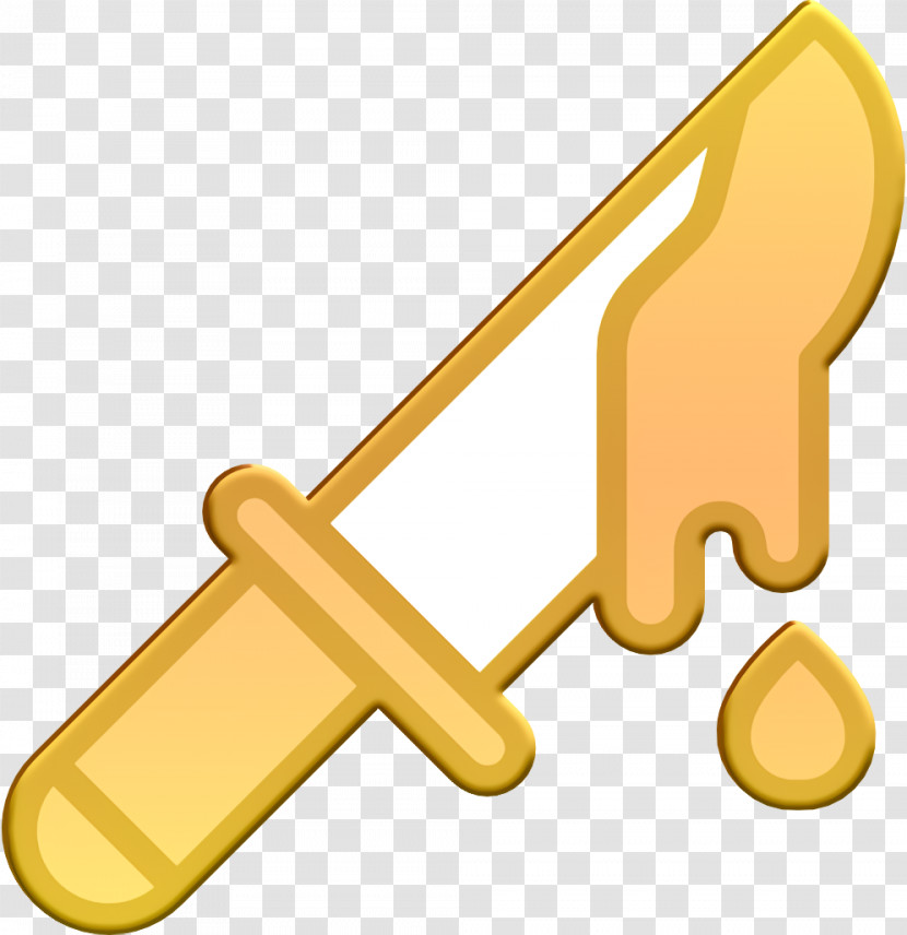 Knife Icon Murder Icon Halloween Icon Transparent PNG