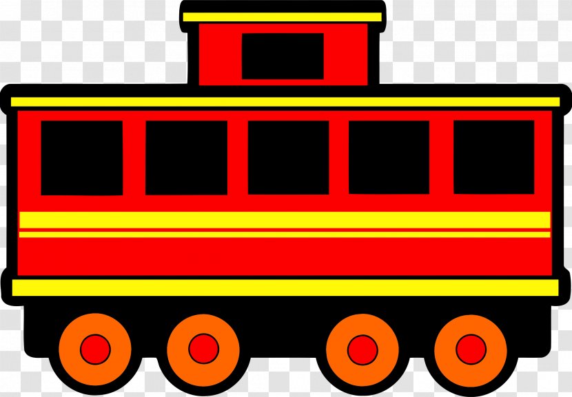 Passenger Car Rail Transport Train Steam Locomotive Clip Art - Railroad - Carriage Transparent PNG