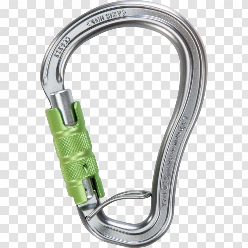 Carabiner Climbing Belaying Mountaineering Munter Hitch - Ice Axe - Rope Transparent PNG
