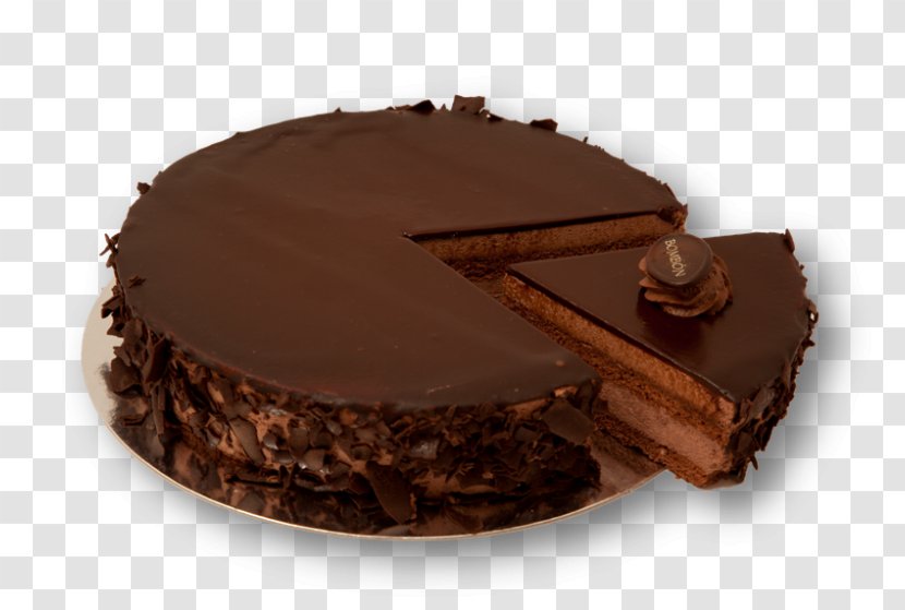 Flourless Chocolate Cake Sachertorte Prinzregententorte Torta Caprese - Dessert Transparent PNG