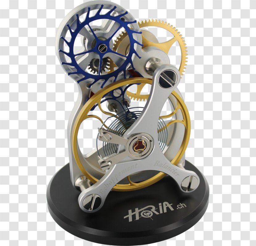 Lever Escapement Balance Wheel Horology Clock - Industrial Stirling Engine Transparent PNG