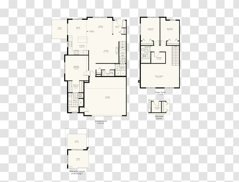 Floor Plan Line - Schematic - Design Transparent PNG