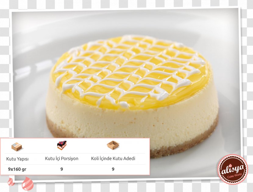 Cheesecake Bavarian Cream Torte Tiramisu - Buttercream Transparent PNG