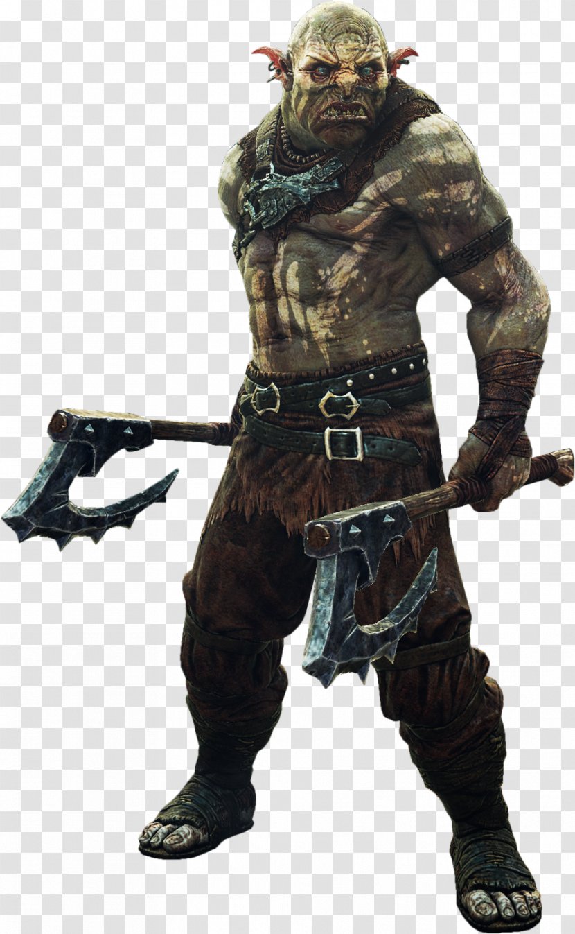 Middle-earth: Shadow Of War Mordor Orc Berserker - Fantasy - Berserk Transparent PNG