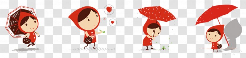 Little Red Riding Hood Euclidean Vector - Shoe - Free Pull Transparent PNG
