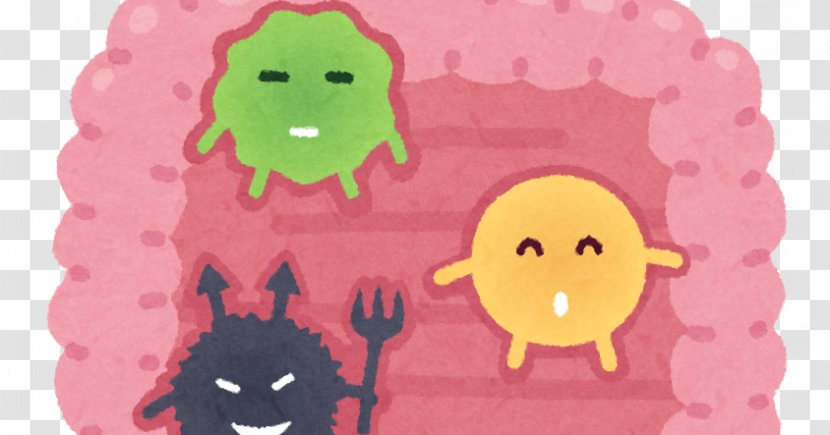 Gut Flora Bacteria 菌 Intestine - Cartoon - Chou Transparent PNG