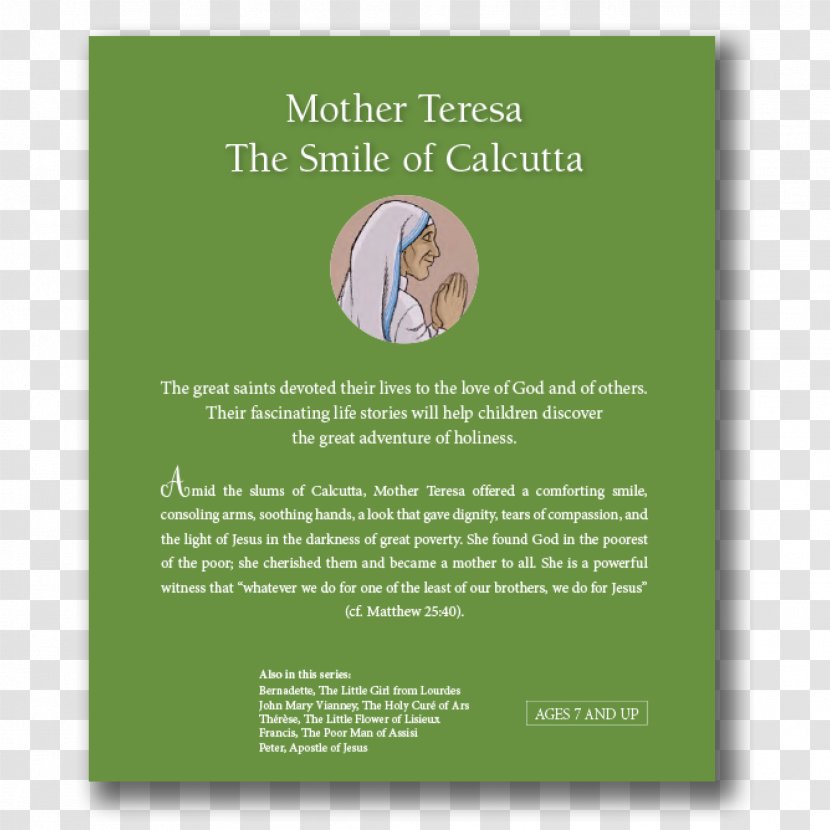 Green Font - Text - Mother-teresa Transparent PNG