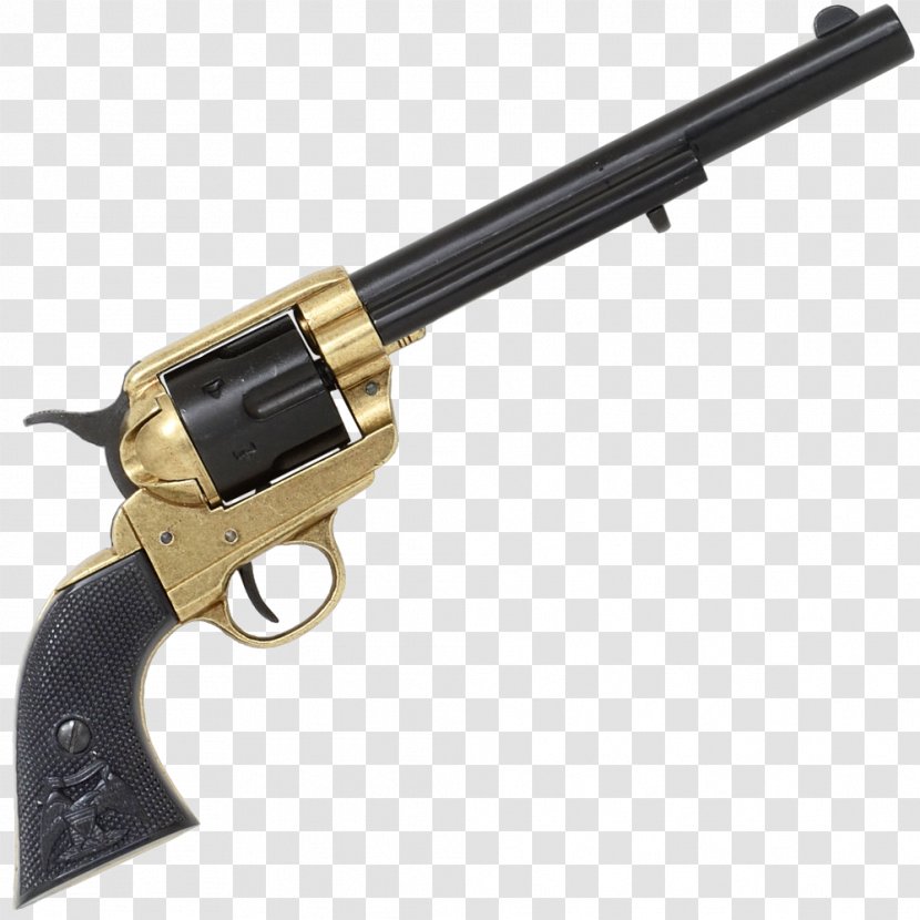 Colt Single Action Army .45 Colt's Manufacturing Company Smith & Wesson Revolver - Weapon - Model 1860 Transparent PNG