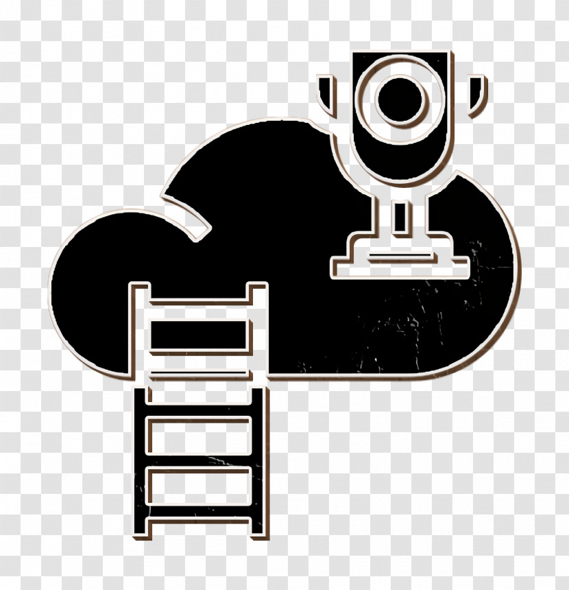 Cloud Icon Ladder Icon Startup Icon Transparent PNG