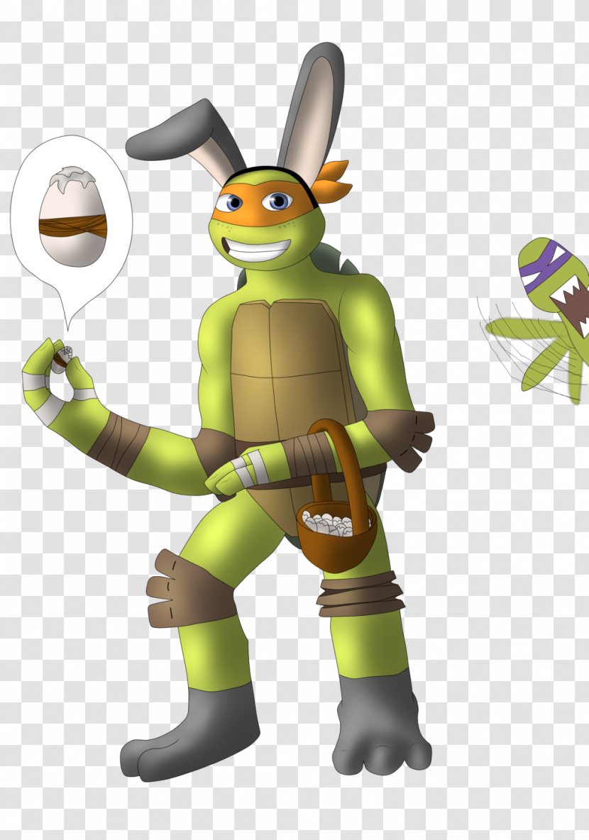 Michaelangelo Teenage Mutant Ninja Turtles Easter Drawing - Animation - Mascot Transparent PNG