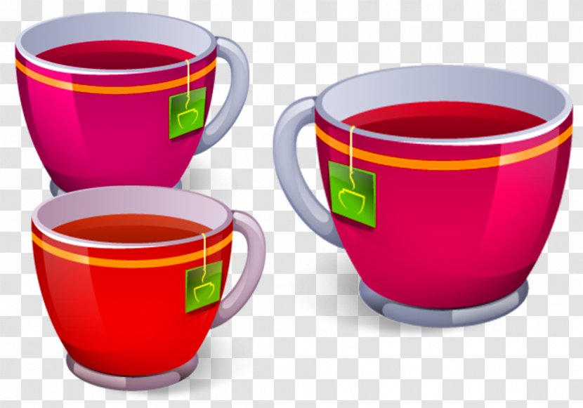 Green Tea Coffee Turkish - Instant Cup Purple Transparent PNG