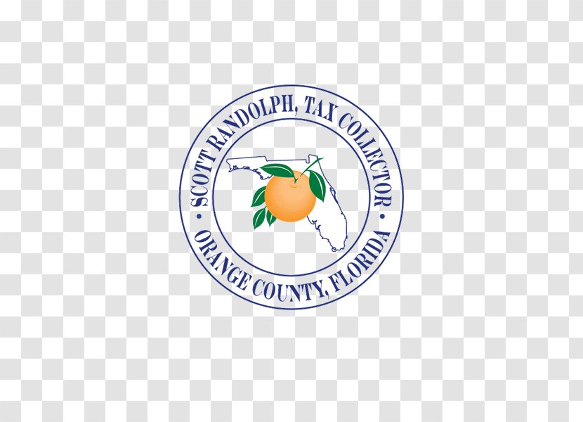 Logo Brand Font Orange County Tax Collector Line - Label Transparent PNG