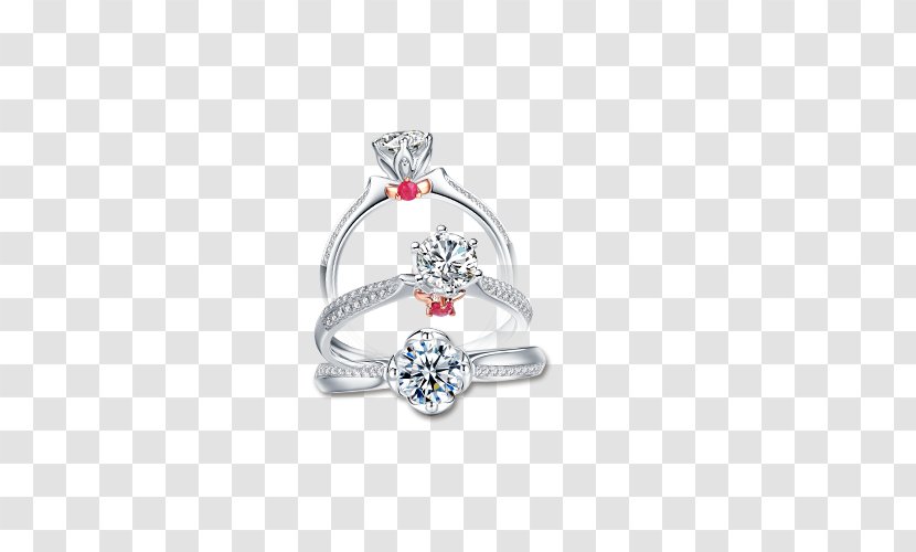 Ring Silver Diamond Designer - Jewelry Making - Rings Transparent PNG