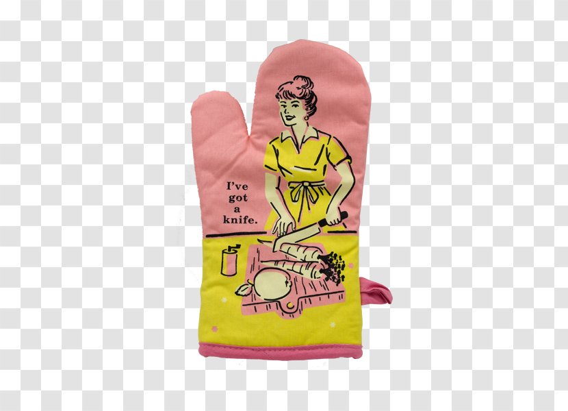 Oven Glove Knife Kitchen Table Transparent PNG