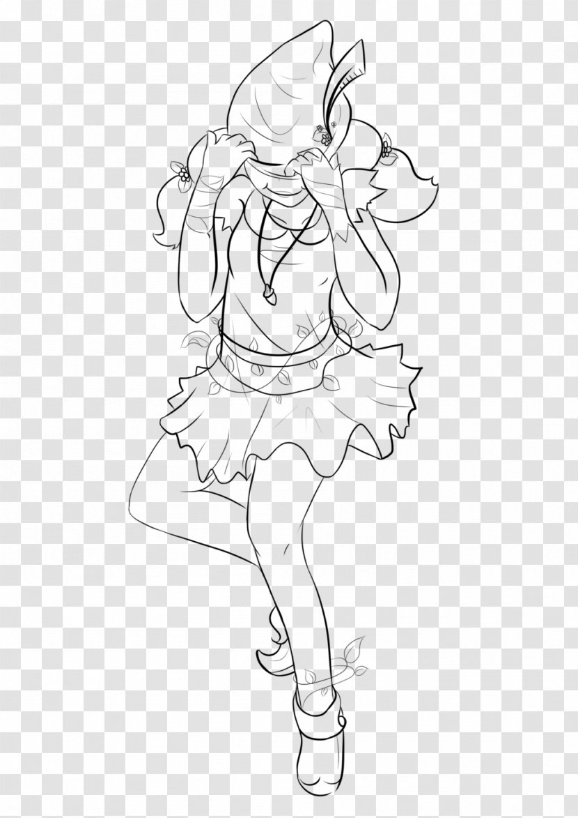 Drawing Line Art Clothing Sketch - Heart - Peter Pan Transparent PNG