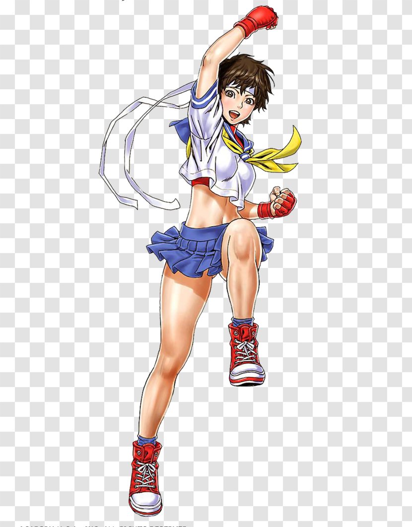 Sakura Kasugano Street Fighter X Tekken Alpha 2 - Silhouette Transparent PNG