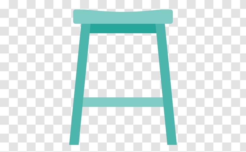 Table Chair Stool Furniture - Flat Design - Log Transparent PNG