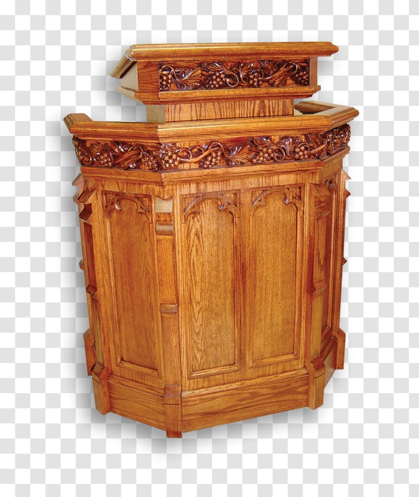 Pulpit Southeast Church Furniture Wood Stain - Smith Wesson Model 422 Transparent PNG