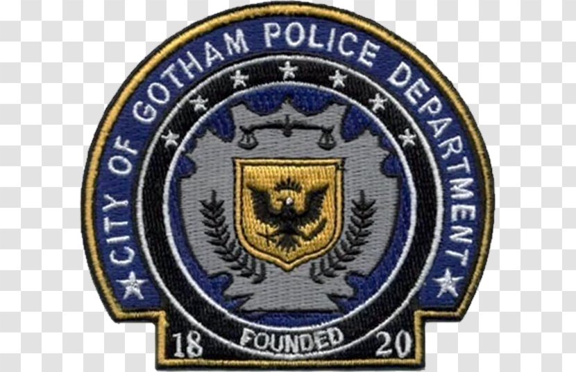 Batman Gotham City Police Department Badge - Gotham-city Transparent PNG