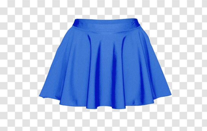 T-shirt Skirt Blue Dress Clothing - Electric Transparent PNG