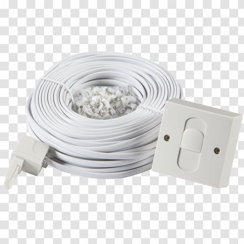 Telephone Line Extension Cords AC Power Plugs And Sockets - Cable Transparent PNG